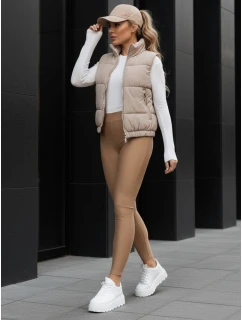 Dámske nohavice push up camel FashionStreet UY2734