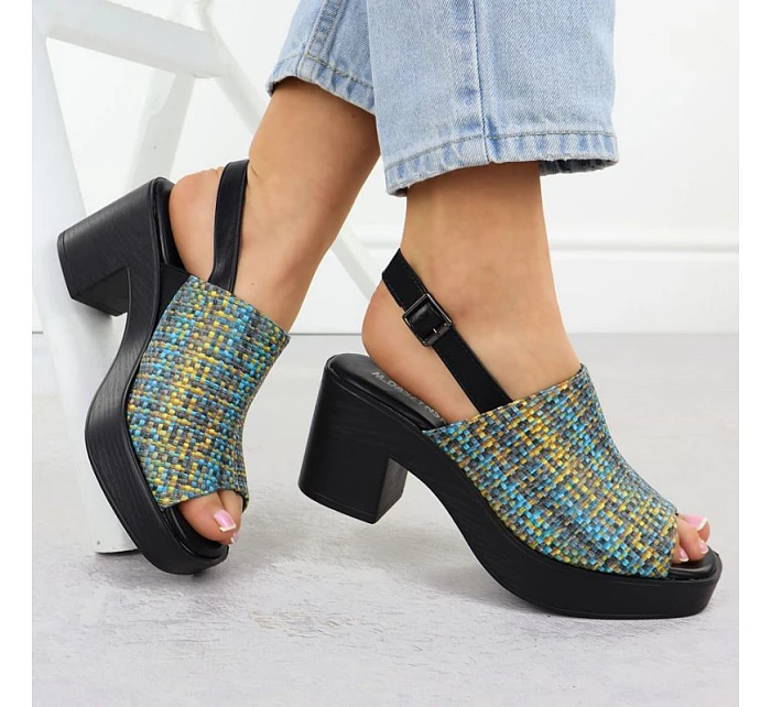 Dámske pletené sandále M.Daszynski MR23126-7