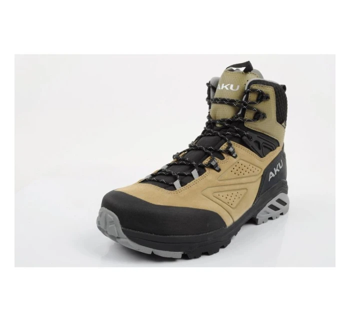 Aku pánska turistická členková obuv Reactive Gore-tex beige