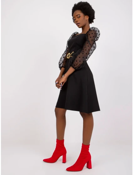 Šaty LK SK 508854.56 čierna