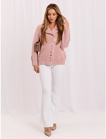 Kurtka MBM KR model 22296919 jasny różowy - FPrice Kurtka MBM KR model 22296919 jasny różowy - FPrice