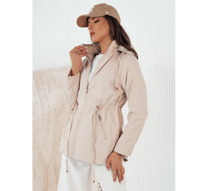 Dámska bunda BEGET béžová FashionStreet TY4263