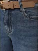 Dámské džínové kalhoty s páskem Dstreet model 21996336 - FashionStreet