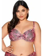 Ava SK 217 Ružová maxi mäkká plavková podprsenka