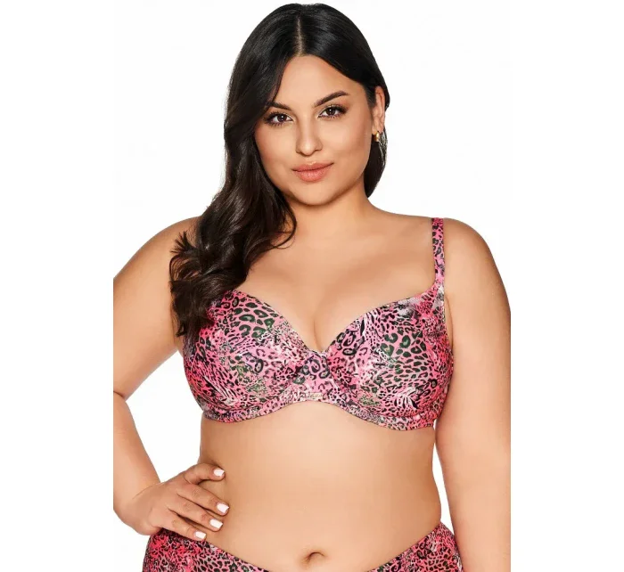 Ava SK 217 Ružová maxi mäkká plavková podprsenka