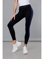 modré sportovní legíny s lampasy model 18437832 - J.STYLE modré sportovní legíny s lampasy model 18437832 - J.STYLE