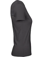 B&C #E190 /women Dámske tričko z hrubej bavlny 01.004T used black