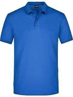 JN 710 Pánské elastické piqué polo model 22488616 royal - Daiber