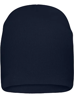 MB Pletená čepice z bio bavlny 03. navy model 22446569 - Daiber
