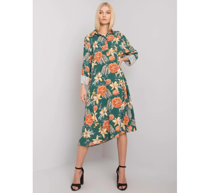 Šaty EM SK tmavě zelená model 17452346 - FPrice Šaty EM SK tmavě zelená model 17452346 - FPrice