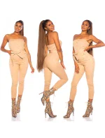 Sexi kombinéza V6603 hnedá - In Stylefashion Sexi kombinéza V6603 hnedá - In Stylefashion