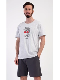 Pánské pyžamo šortky Žralok