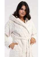 Dámsky krátky župan s kapucňou Karolína