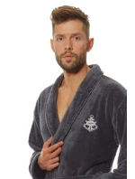 Pánsky župan 2114 Marine graphite - L&L