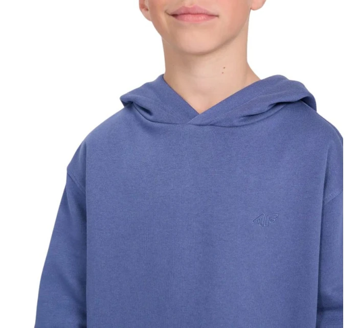 Chlapčenská mikina 4F M1945 modrá 4FJWAW25TSWSM1945 33S