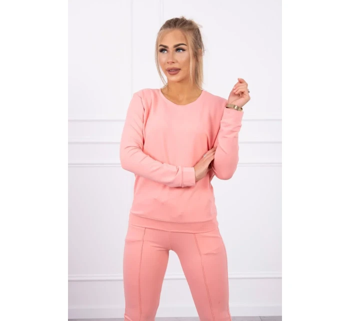 Tepláková súprava v marhuľovej farbe Tepláková súprava v marhuľovej farbe