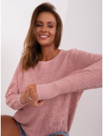 Sweter AT SW 2231A.99P jasny różowy