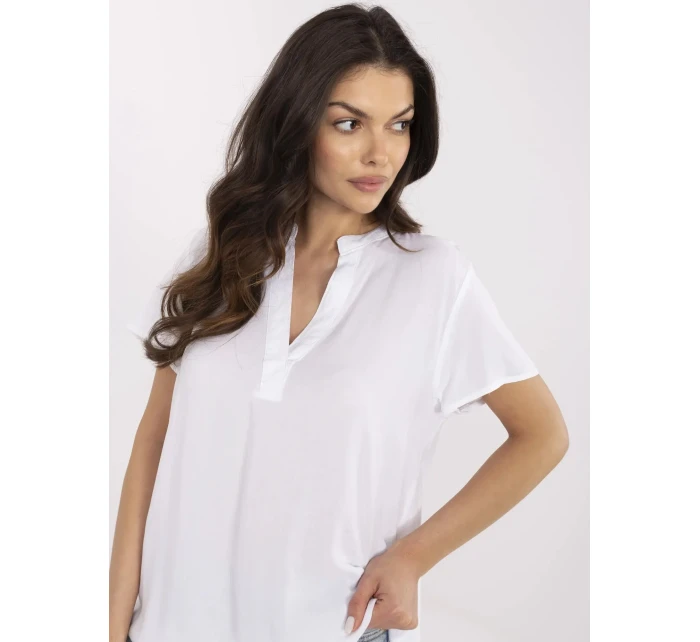 Blúzka D73761M11173A biela Blúzka D73761M11173A biela