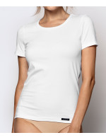 Dámske tričko s krátkym rukávom ATLANTIC - biele
