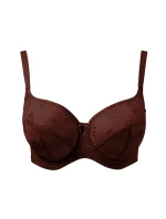 Dámska podprsenka Tango 3251B Tmavohnedý vzor muškátového orieška - Panache Dámska podprsenka Tango 3251B Tmavohnedý vzor muškátového orieška - Panache