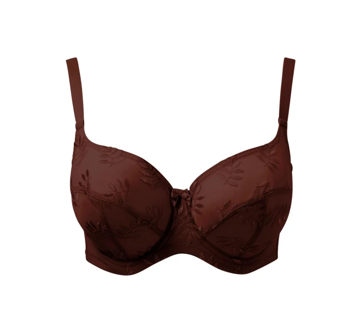 Dámska podprsenka Tango 3251B Tmavohnedý vzor muškátového orieška - Panache Dámska podprsenka Tango 3251B Tmavohnedý vzor muškátového orieška - Panache