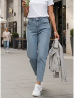 Dámské džíny mom fit s vysokým pasem modré Dstreet model 21996028 - FashionStreet Dámské džíny mom fit s vysokým pasem modré Dstreet model 21996028 - FashionStreet