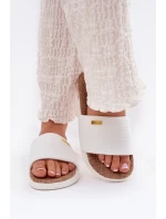 Klapki Damskie Big Star RR274A103 Białe Klapki Damskie Big Star RR274A103 Białe