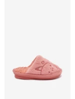 Dětské pantofle s kožíškem Růžové model 21793891 - Befado