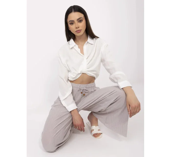 Spodnie model 21094404 beżowy - FPrice Spodnie model 21094404 beżowy - FPrice