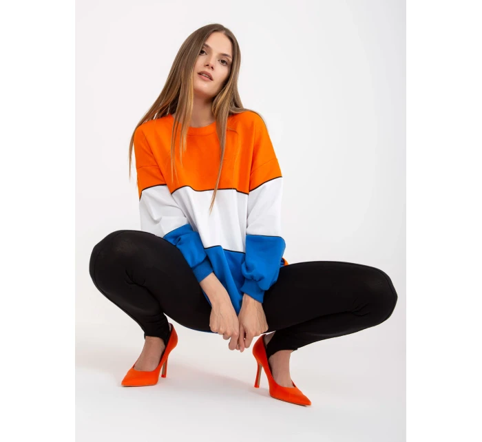 Mikina RV BL model 17445453 oranžová - FPrice Mikina RV BL model 17445453 oranžová - FPrice