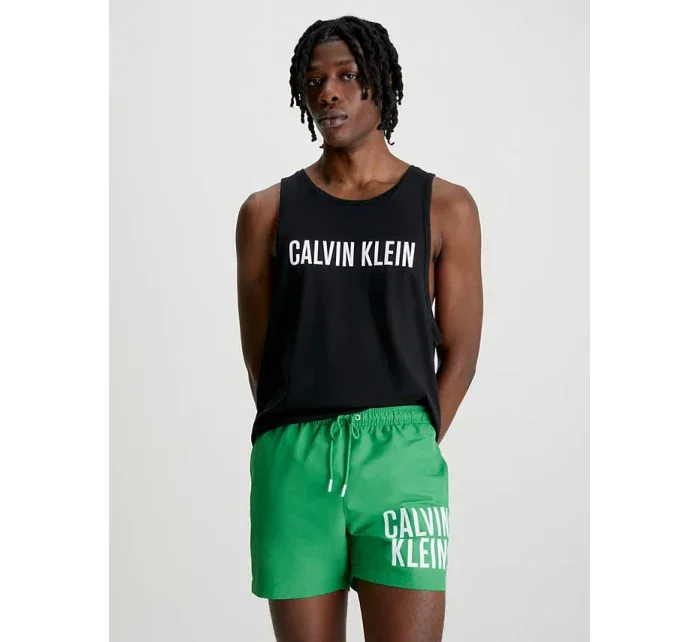 Pánské plážové tílko model 18351636 BEH černá - Calvin Klein Pánské plážové tílko model 18351636 BEH černá - Calvin Klein