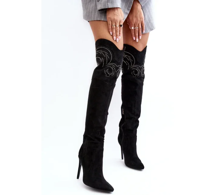 Topánky na podpätku model 188715 Krok vo veľkom štýle