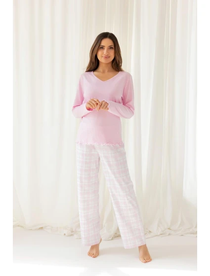 Pyžamo model 21220331 long/r 2XL Z25/26 dámské - Regina Pyžamo model 21220331 long/r 2XL Z25/26 dámské - Regina