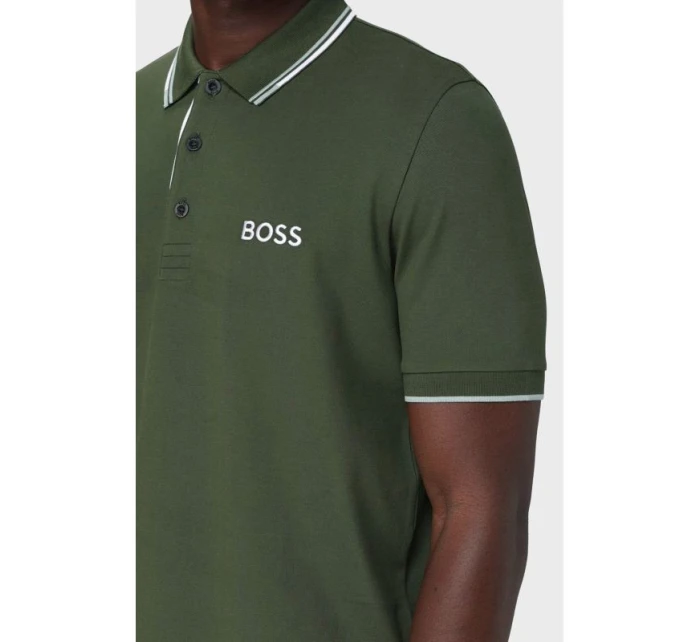 Polokošeľa Boss Paddy Pro Open Green M 50469102-355