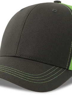 6 panelová Trucker kšiltovka dark fluo model 22411228 - Atlantis Headwear