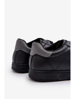 Nízké pánské tenisky z ekologické kůže Big Star model 21653618 černé - Big Star Shoes