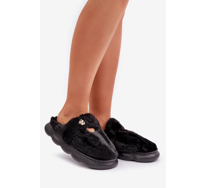 Kožené Pantofle S  Černé model 21681707 - Boto