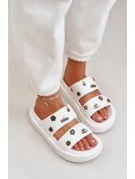 Pěnové Dámské Pantofle S Bílé model 21683408 - Boto Pěnové Dámské Pantofle S Bílé model 21683408 - Boto