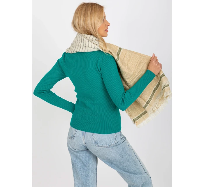 Dámský šátek AT CH  béžový model 17848874 - FPrice