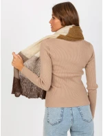 Šátek AT SZ model 21311251 tmavě lila - FPrice