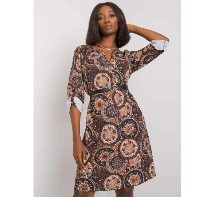 Šaty DHJ SK model 15795913 hnědá - FPrice