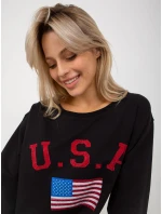 Mikina VI BL 3192.23P čierna