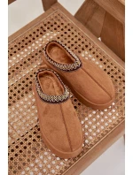 Detské/módne snežnice Jolisse s výšivkou na platforme - ťava Detské/módne snežnice Jolisse s výšivkou na platforme - ťava