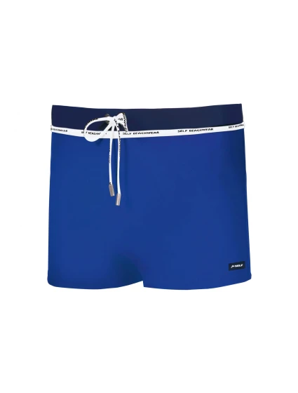 Pánské plavky model 18811623 10 modré - Self Pánské plavky model 18811623 10 modré - Self