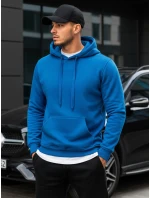 Pánská mikina s kapucí modrá Dstreet model 21963806 - FashionStreet
