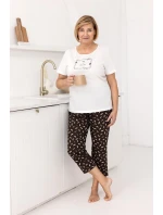 Pyžamo model 21890489 cr/r 2XL3XL W26 dámské - Regina