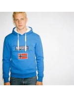 DB 054 M Blue / White mikina model 21179730 - Geographical Norway DB 054 M Blue / White mikina model 21179730 - Geographical Norway