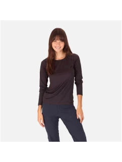 Termo tričko ROSSIGNOL W Skpr Ls Tee černá