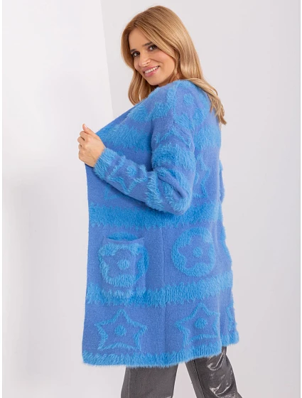 Sweter AT SW model 19069138 niebieski - FPrice Sweter AT SW model 19069138 niebieski - FPrice