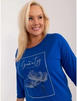 Blúzka RV BZ 8984.31 kobaltovo modrá Blúzka RV BZ 8984.31 kobaltovo modrá
